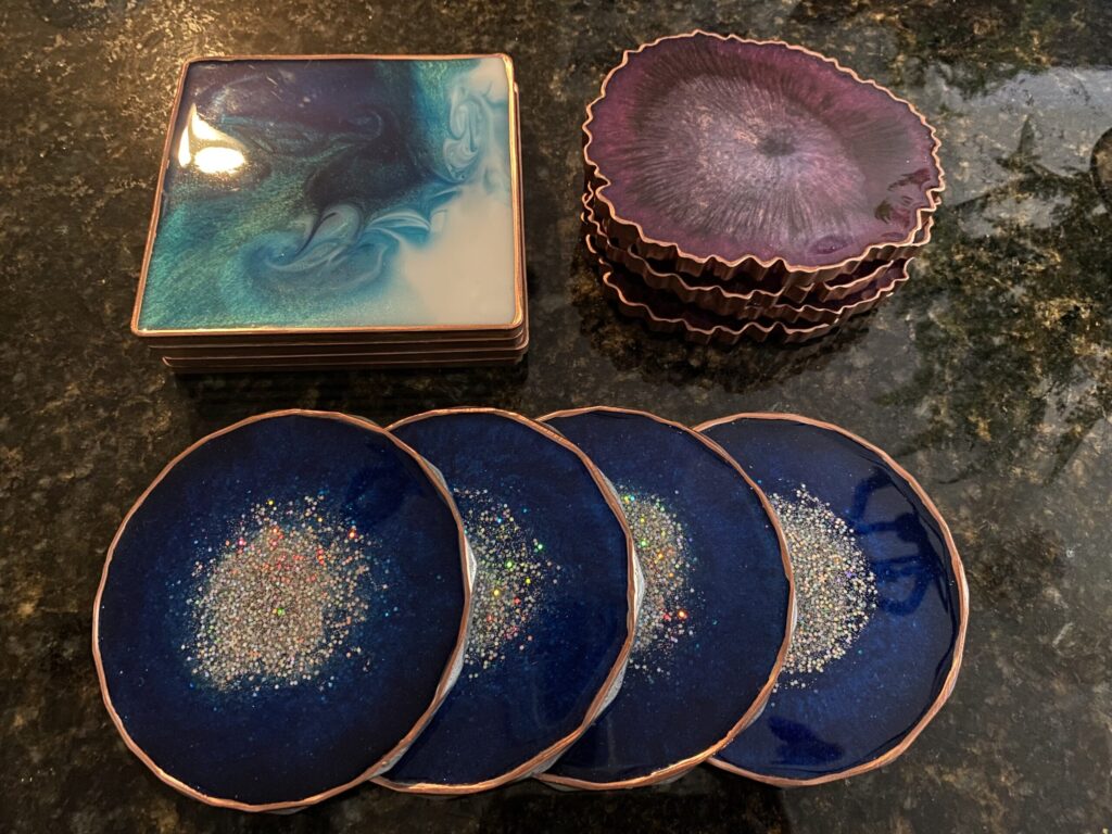 Custom Resin Coasters